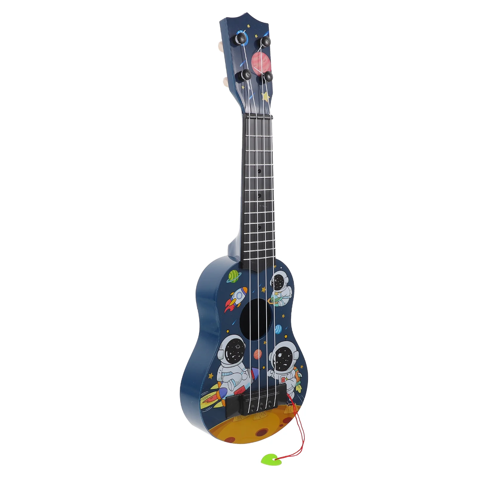 Música estilo chinês pequena guitarra criança crianças brinquedos mini ukulele plástico criança instrumento musical crianças