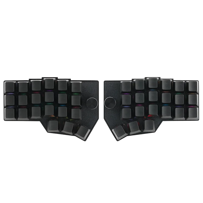 

FT-21X1 Wired/Tri-mode Split Keyboard Custom RGB Hot Swap Ergonomics Single Mode Split Keyboard VIAL Left Right Hand Keyboard