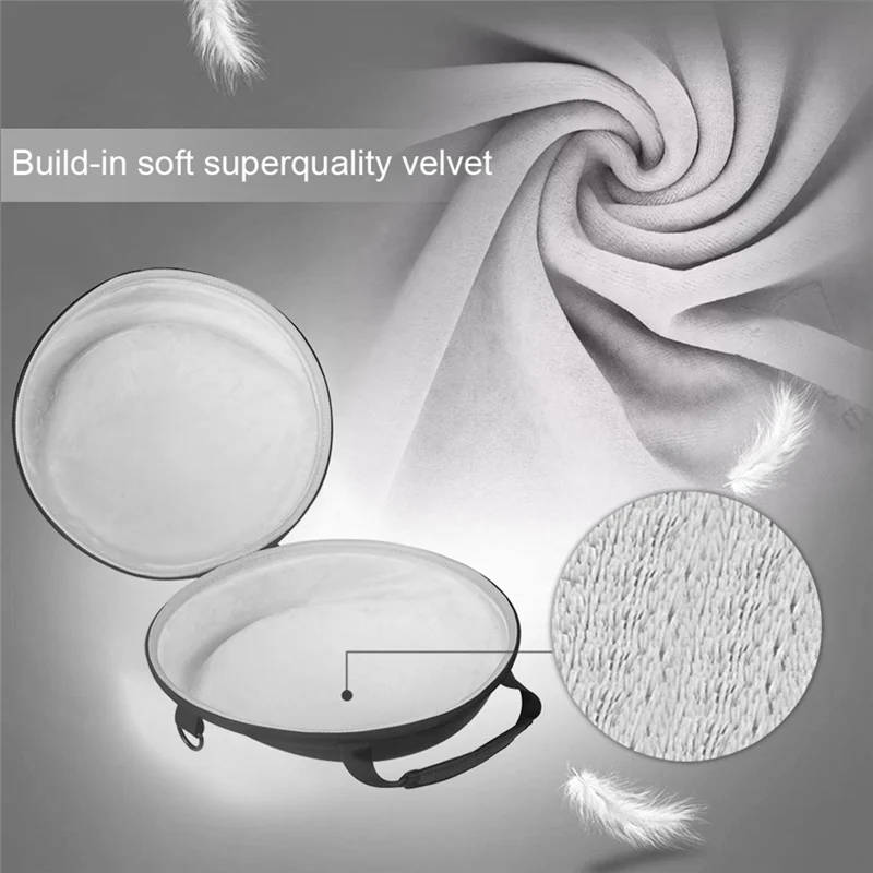 ABKI キャリングケース ショルダーストラップとアクセサリーバッグ付き トラベルハードシェルケース カーダン オニキス スタジオ 8 スピーカー用