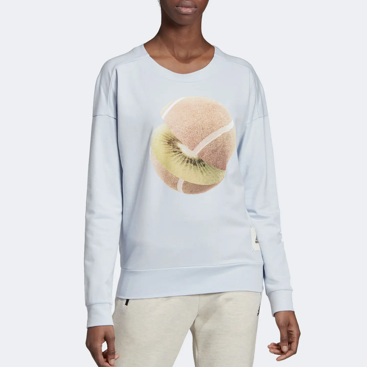 

Новая женская повседневная дышащая удобная износостойкая толстовка Adidas Authentic Current Season FJ7559