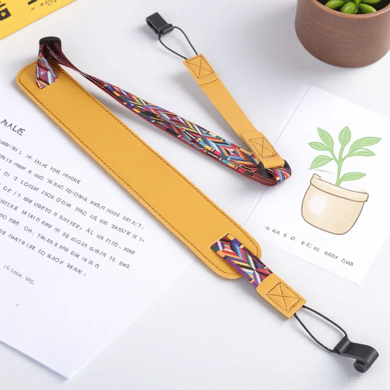

Ukulele Strap No Drill Adjustable Double PU Shoulder Strap Special Gift for Guitarists Musicians Birthday