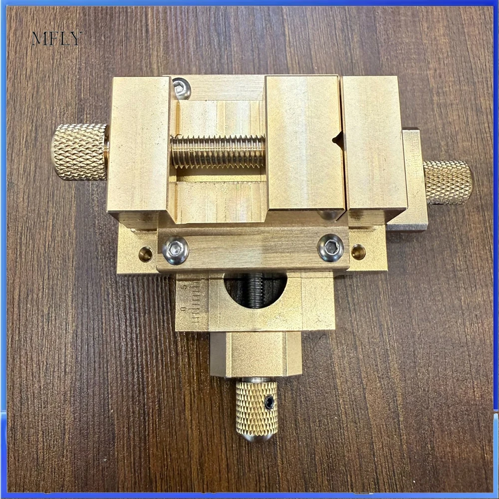 XY Axis Adjustable Miniature Stage Micro Cross Slide Vise with Dovetail Guide