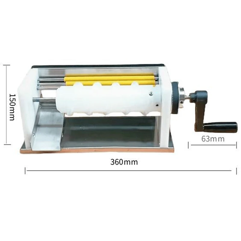 Sgusciatrice manuale per uova di quaglia Alimenti - Rulli di gomma per uso alimentare - Sgusciatura ad attrito per uova di quaglia