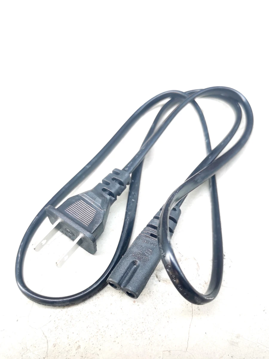250 فولت 6A كابل الطاقة 2-Pin IEC320 C7 الولايات المتحدة تمديد الحبل لديل شاحن الكمبيوتر المحمول كانون طابعة مكبر صوت راديو PS4 XBOX LG سوني #4