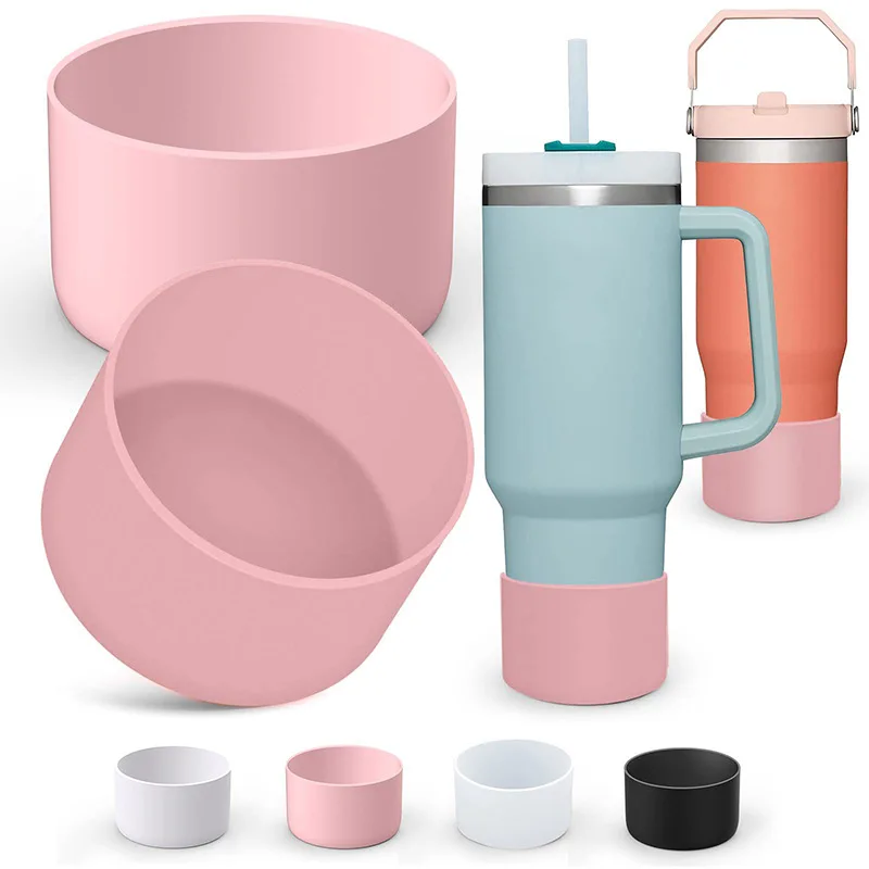 

Силиконовый чехол для стакана Stanley Quencher Adventure, универсальный противоскользящий защитный чехол для бутылки, рукав, аксессуары для чашек