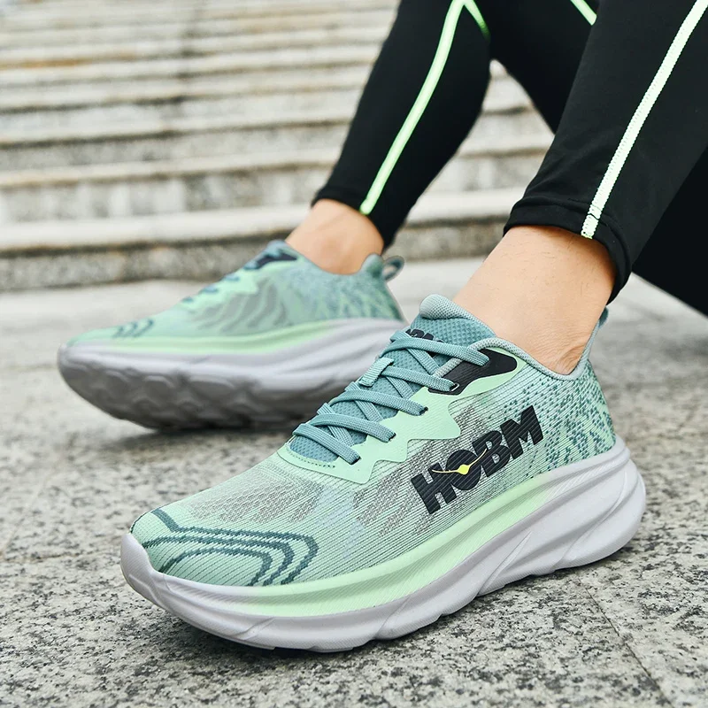 Men Sneakers Marathon Men Sports Running Sports Shoes Breathable Lightweight Women's Comfortable Athletic Shoe Nonskid Sneakers - Image 3
