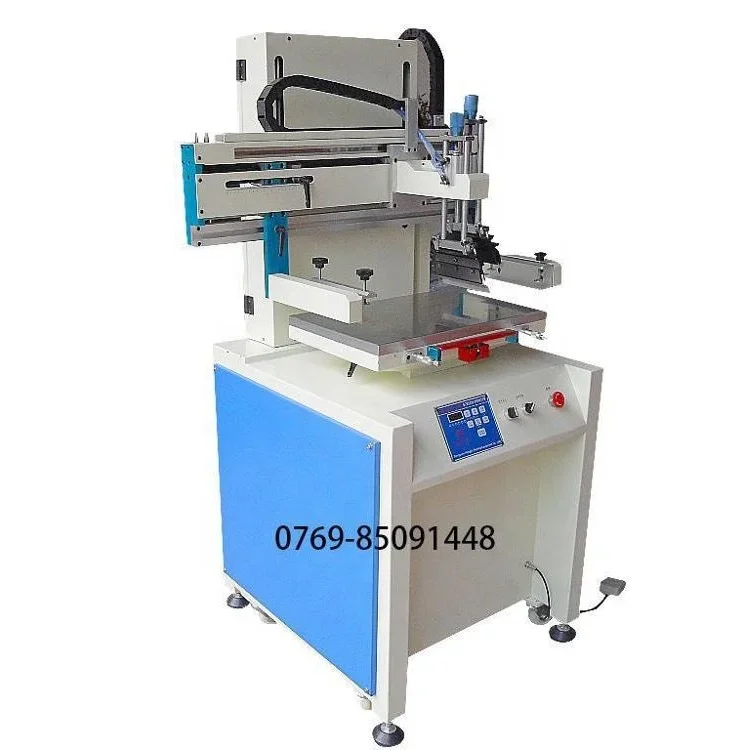 HS-500P Screen Printing Machine Large Format Screen Printer For Flat Surface