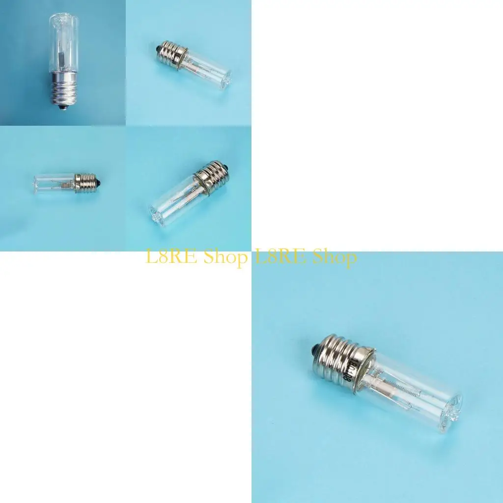 10-12V E17 UVC 자외선 UV 광선 튜브 전구 3W 3W 3W Lamp O 용 L8RE