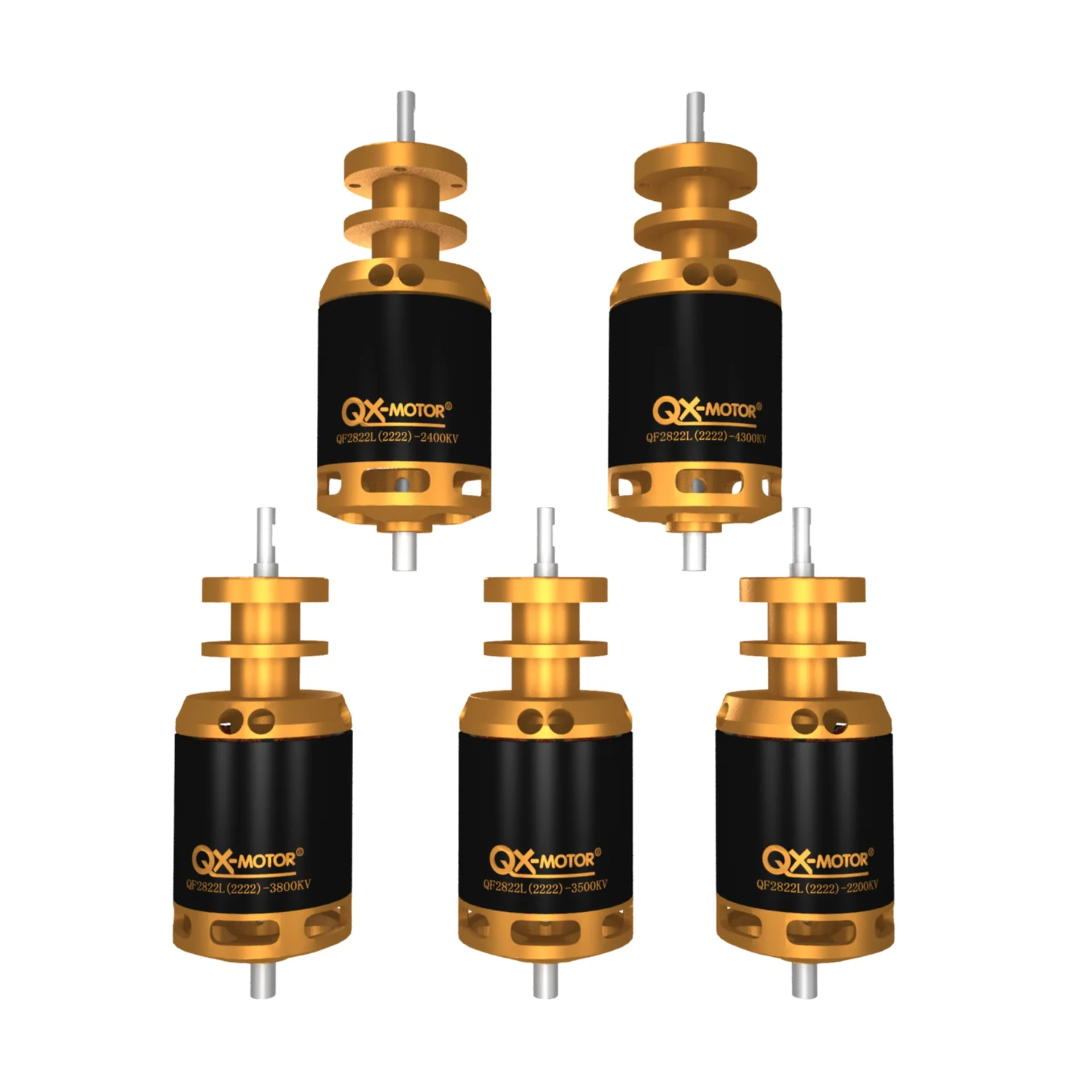 

QX-MOTOR Group Tide Модель самолета Запчасти 64 мм Канал EDF для бесщеточного двигателя QF2822