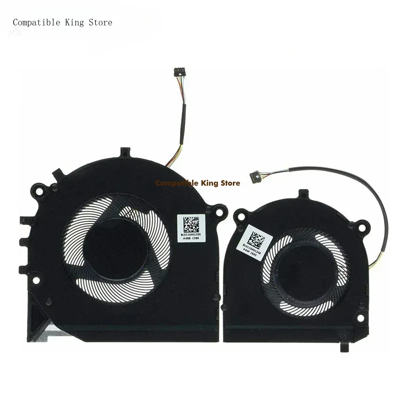 DFS150305140T Replacement Laptop CPU GPU Cooling Fan for Lenovo ThinkBook 13S-IML 13S-IWL FLDU FL03 5V DFS5K123043630 5F10S13904