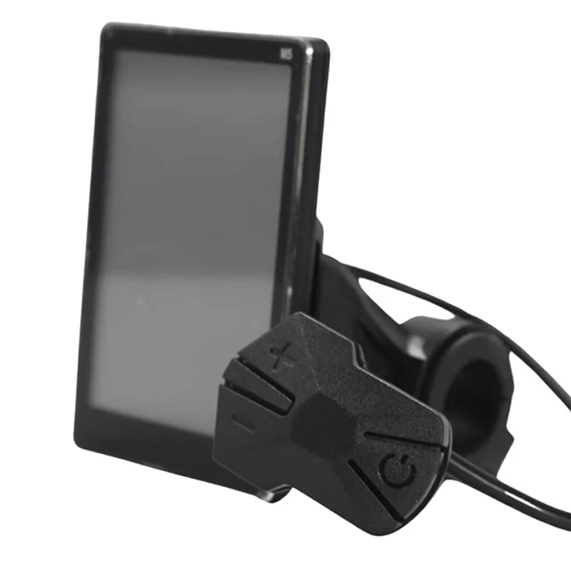 Medidor de pantalla LCD para bicicleta eléctrica M5, 24V, 36V, 48V, 60V, pantalla de Panel LCD para patinete eléctrico de montaña (5 pines)