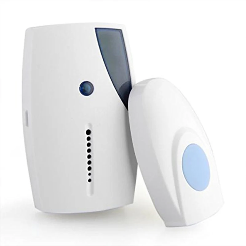 

Wireless Doorbell Welcome Bell Intelligent Home Door Bell Alarm 36 Songs Smart Doorbell Wireless Bell Waterproof Button White