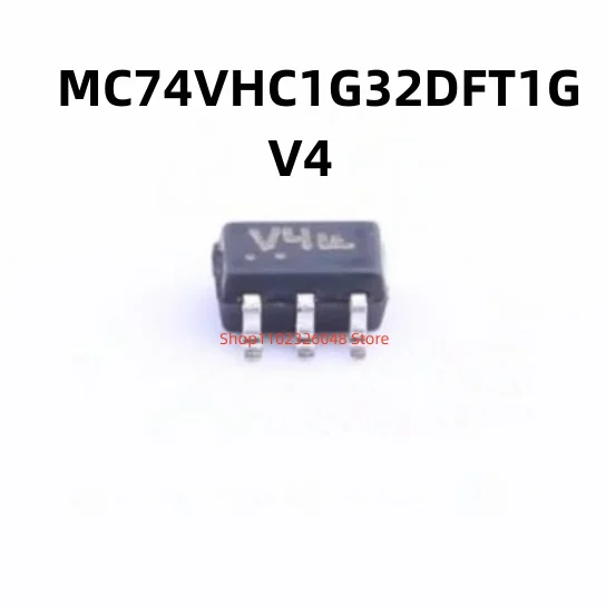 

10PCS V4 MC74VHC1G32DFT1 SC70-5 MC74VHC1G32DFT1G IC CHIP
