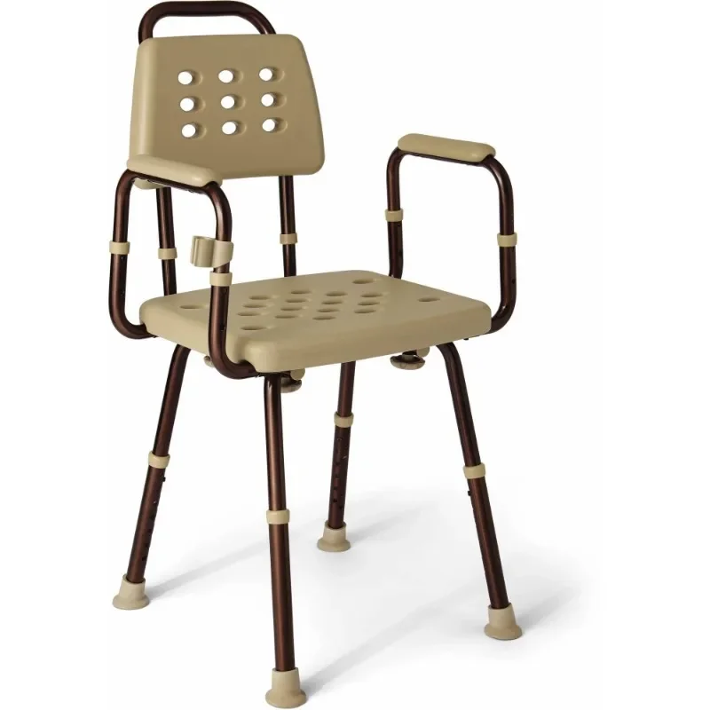 

Elements Adjustable Shower Chair with Microban Antimicrobial Treatment