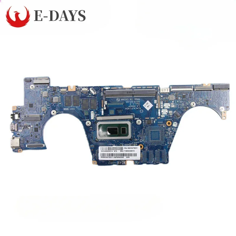 For Lenovo Ideapad S540-14IML Touch Laptop Motherboard LA-H082P Mainboard With I5 10210U CPU UMA 4GB-RAM 100% Tested Okhigh Qual