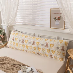 Fashion Quilted Long Pillow Case 120/150/180cm Long Couple Pillowcase Single-sided Quilting Hugging Body Pillow Cover