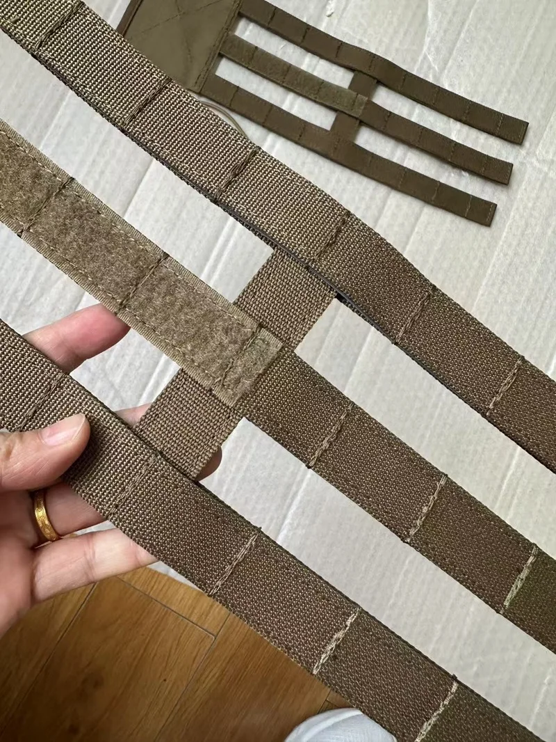 MC CB -3-Band Skeletal Cummerbund مع سترة تكتيكية ملصق مولي
