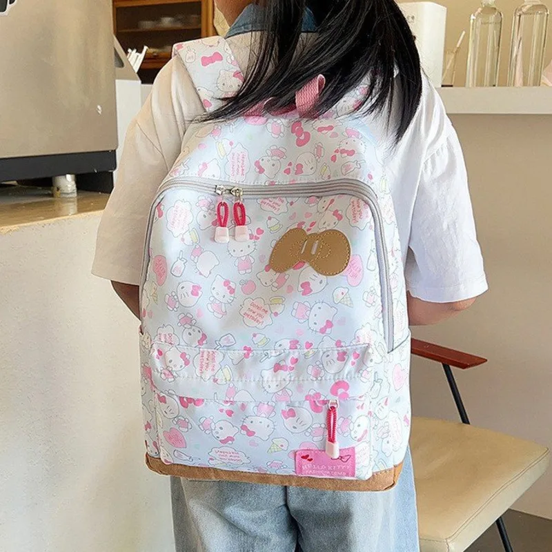 2024 New Women's Printed Backpack For Middle School Students, Sweet And Cute Girl's Backpack, School Backpack