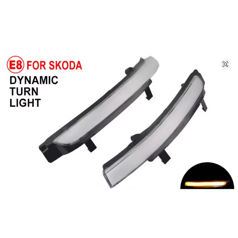 

Автомобильный указатель поворота, динамическая светодиодная функция заднего вида для Skoda Octavia 2009-2013 SUPERB 2008-2014