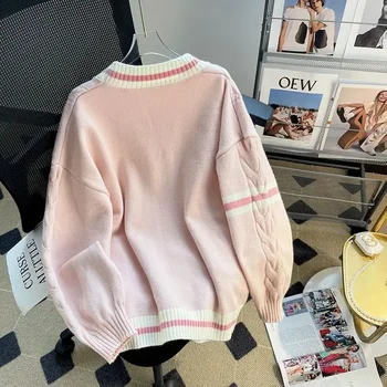 Deeptown Sweet Coquette Sweaters Cardigan Women Kawaii Bow Knitted Cardigan Japanese Preppy Style Lolita Knitwears JK Jumpers 2