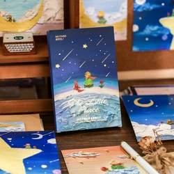 30Pcs Little Prince 'S Planet โปสการ์ดความงาม INS ภาพวาด Bullet Journaling อุปกรณ์เสริม DIY วัสดุการ์ดอวยพรโปสการ์ด