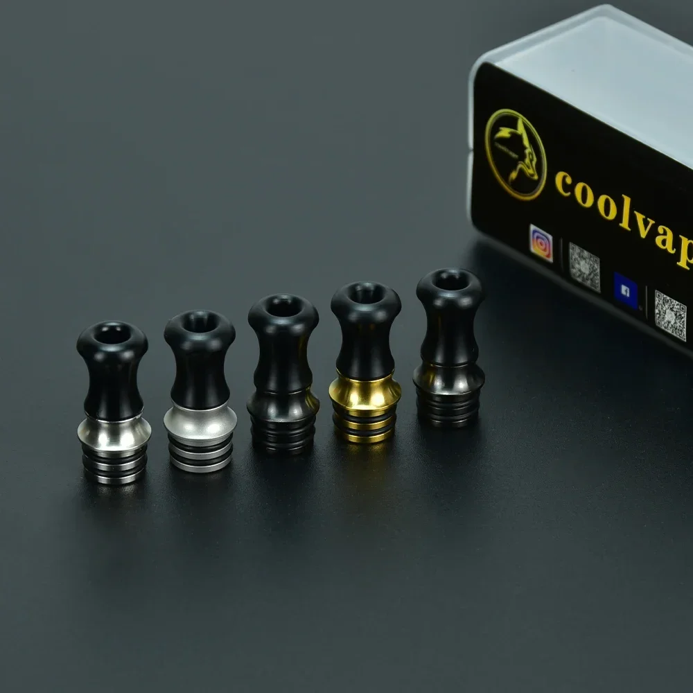 Boquilla con punta de goteo Wolfcoolvape 510 MTL para atomizador RTA RDA RDTA, tanque de vapeo, accesorios para cigarrillos electrónicos resistentes al calor