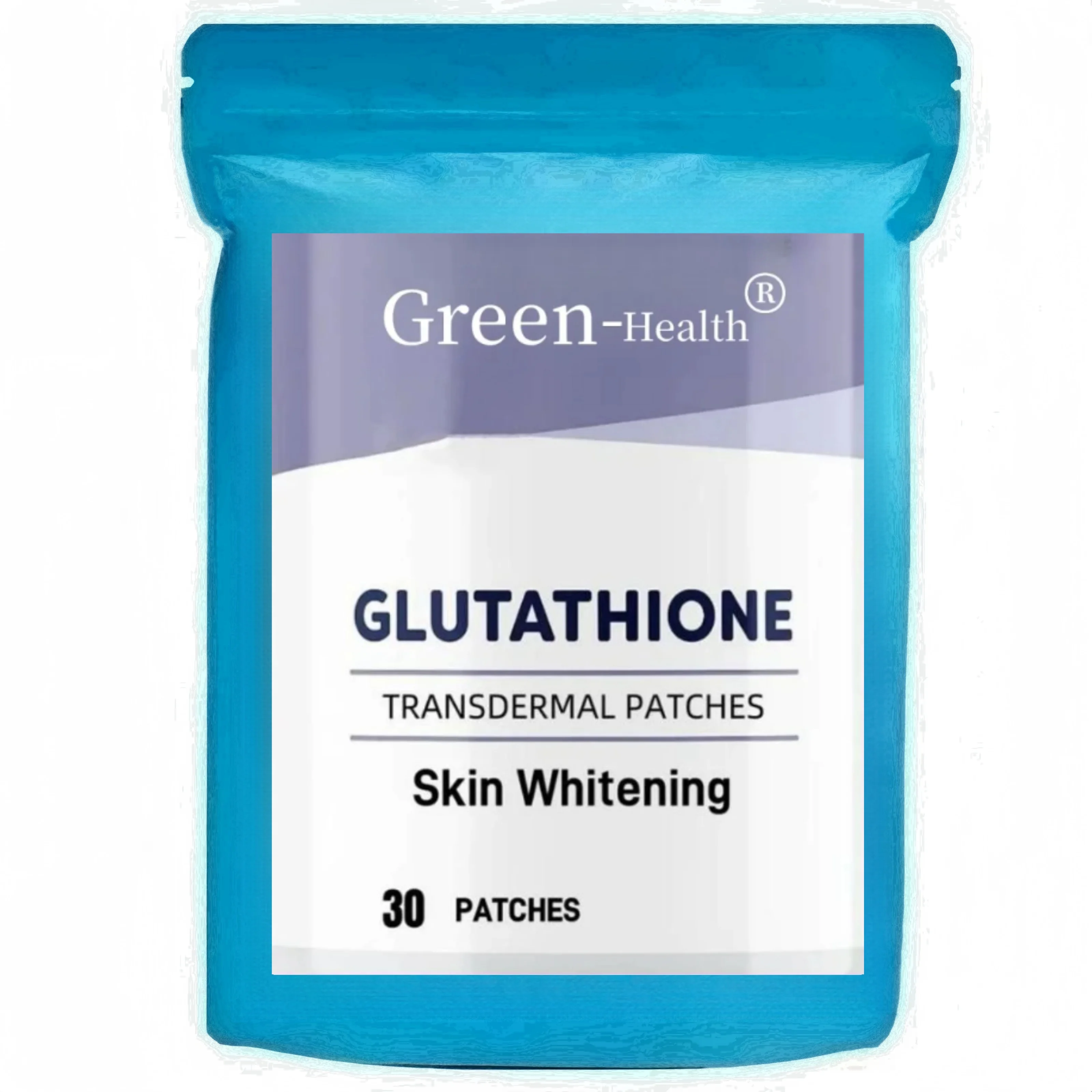 

Glutathione Transdermal Patches for Skin Whitening – 30 Patches One Month Supply