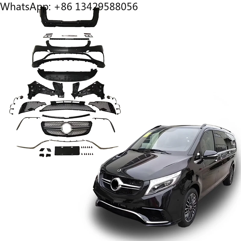 

NEW Style Car Body Kit Front Bumper Cover Car Bumper for Mercedes V-class W447 Vclass V250 Vito v Klass