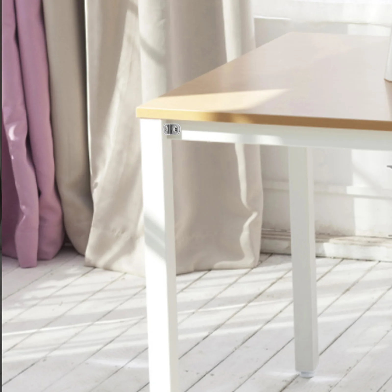 

10Pcs Premium Stainless Steel Corner Brace Bracket L-Shaped Shelf Support for Cabinets Shelves Furniture Reinforcement