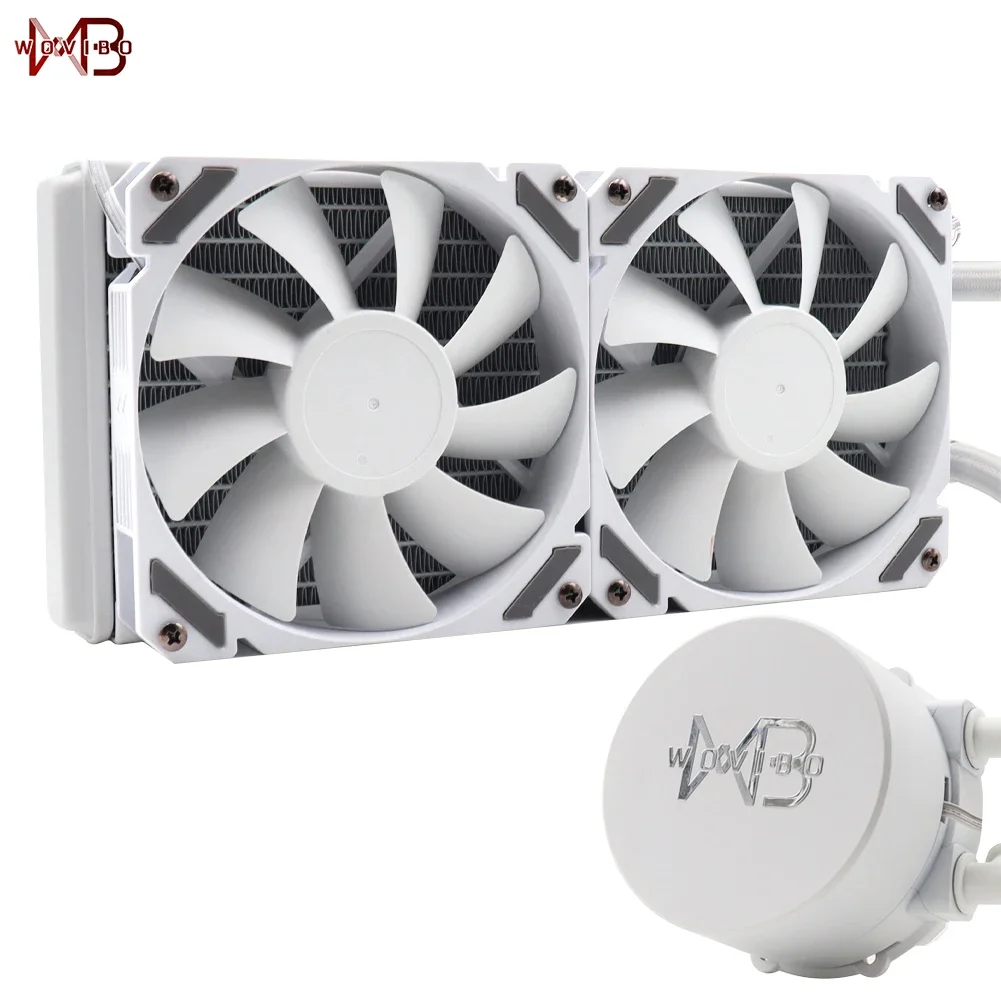 Computer CPU Water Cooler Cooling 240mm Liquid Ventilador Radiator LGA 1150 1155 1151 1200 1700 2011 AMD AM4 AM5