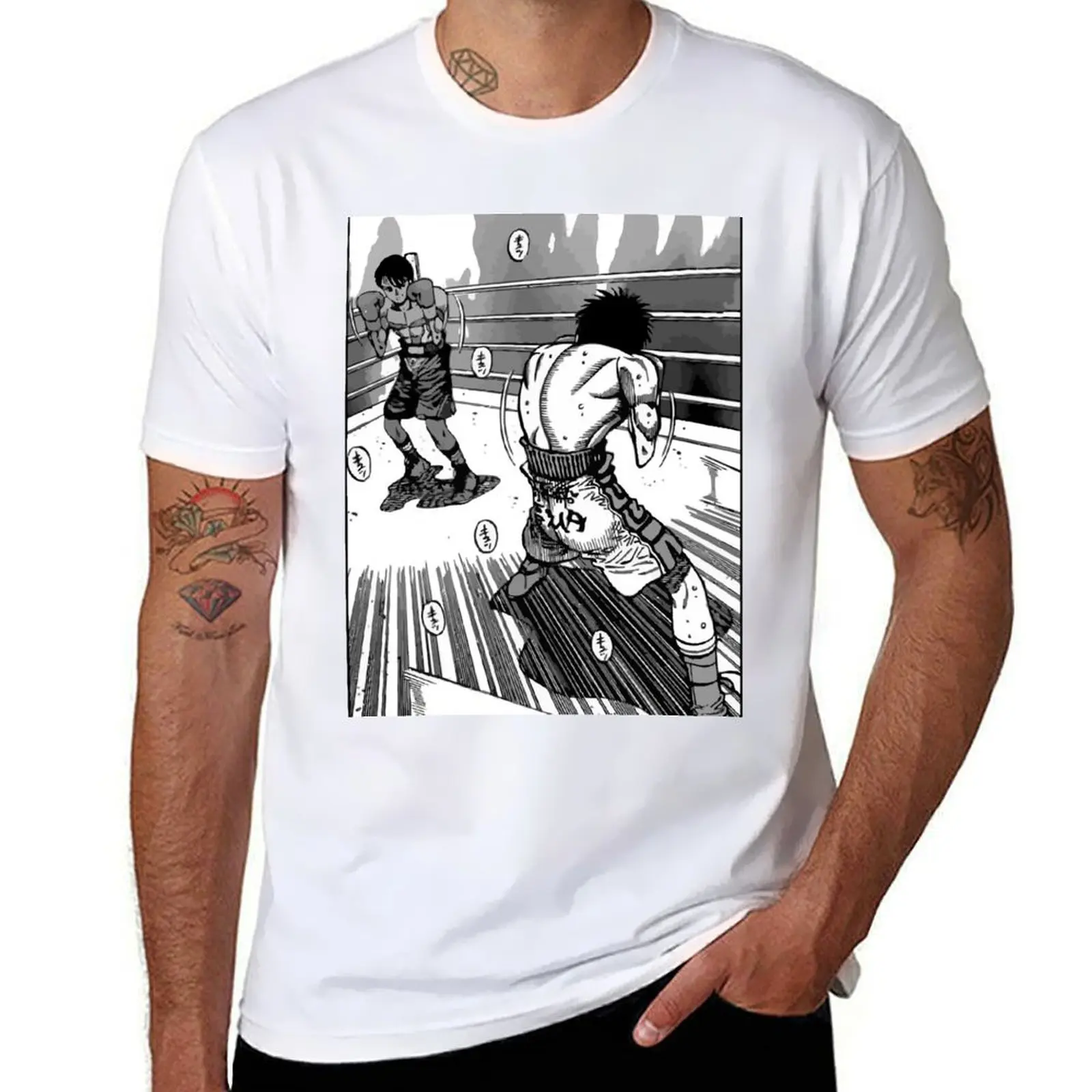 

Ippo vs Gonzales (Hajime No Ippo) T-shirt cute clothes for a boy cute tops t shirts for men graphic