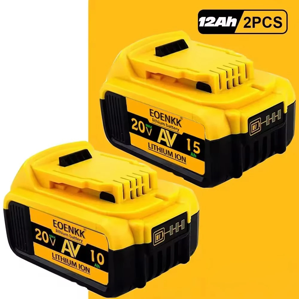 

Lithium Ion Battery Pack DCB200 20V 10.0Ah 15.0Ah Replacement Battery for Dewalt 18V DCB184 DCB200 DCB182 DCB180 DCB181 DCB182