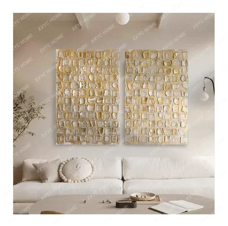 

D178 Living room decorative painting hand-painted oil painting, minimalist sofa porch bedroom background wall hanging painting