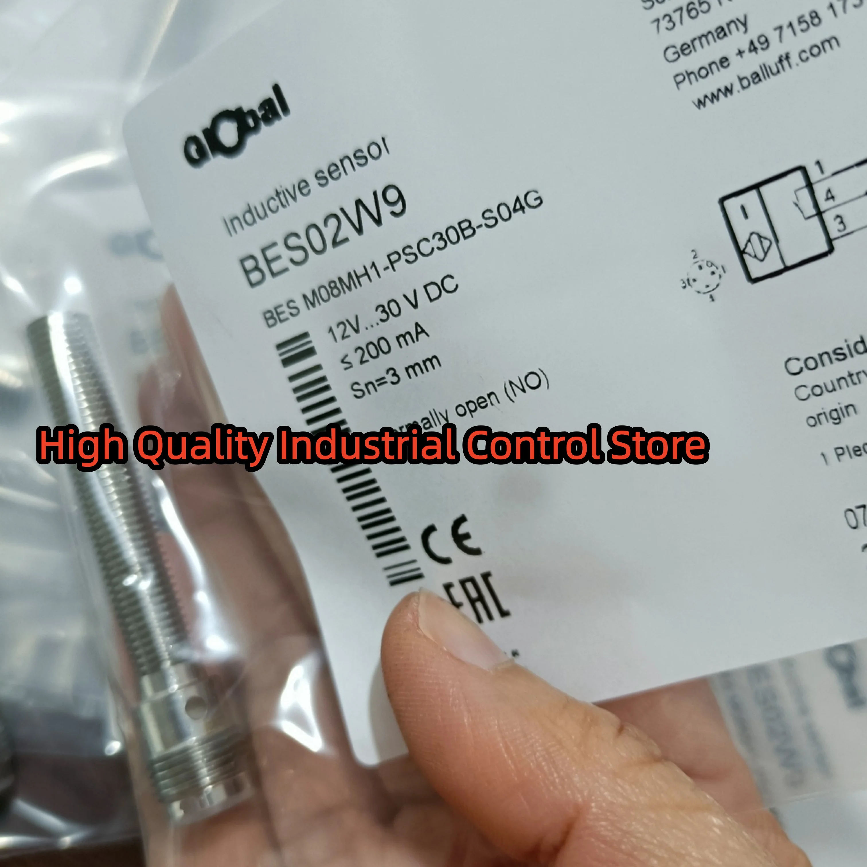 BES02W9 BES M08MH1-PSC30B-S04G  100%NEW BGL0019 BGL 30A-003-S49  Sensor