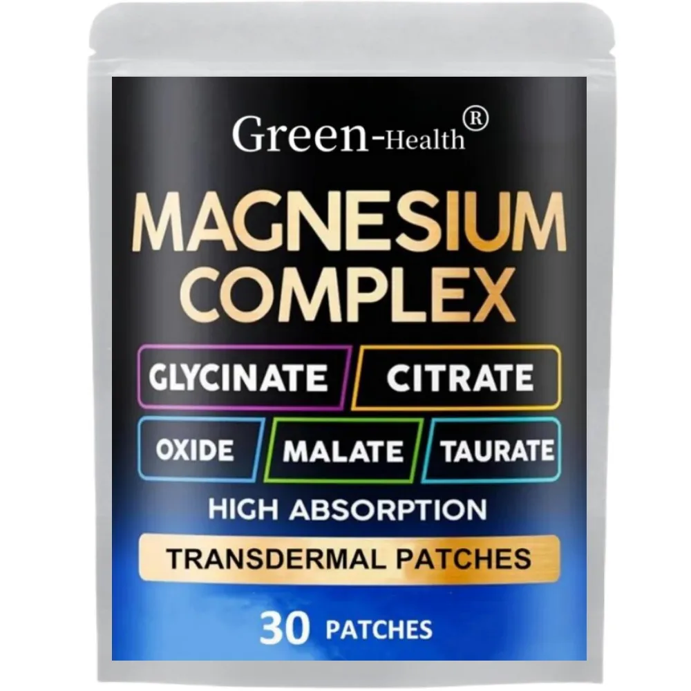 

30 Patches Magnesium 5 in 1 Complex Transdermal Patches Stress, Muscle & Heart Support