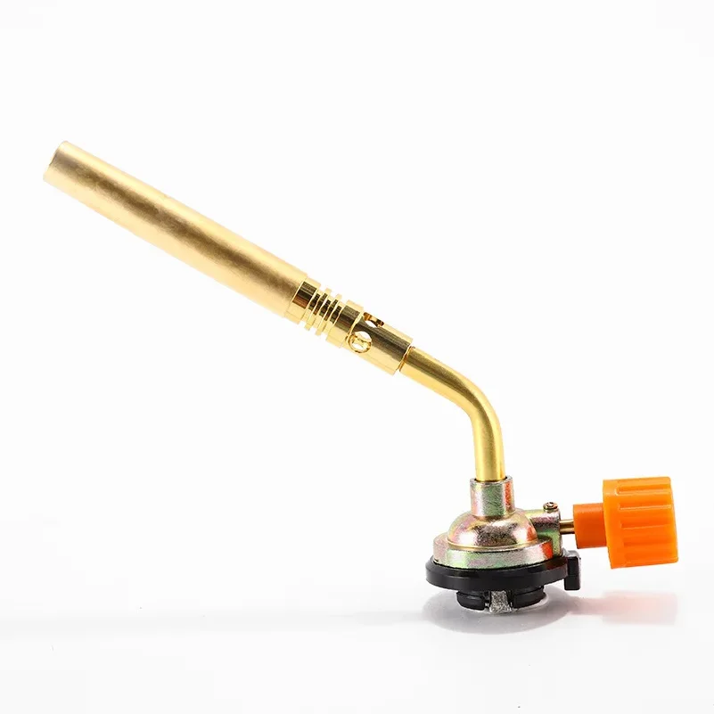 Welding Gas Flame Gun Butane Burner Brazing Flamethrower Portable Soldering Heat Gun Outdoor Camping BBQ Equipment