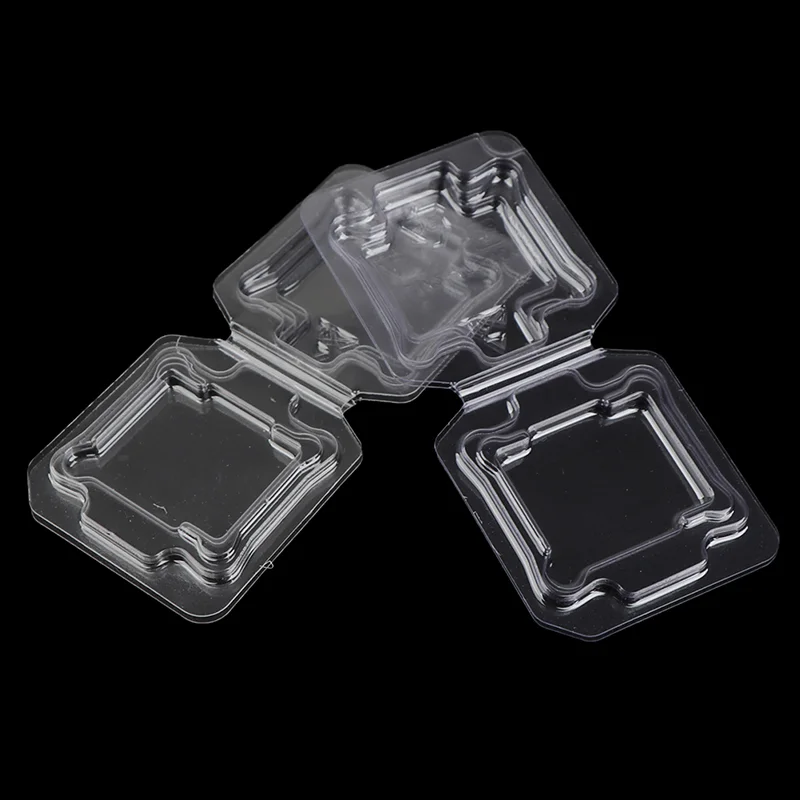

10Pcs CPU Box CPU Plastic Protective Case CPU Clamshell Tray Case Container For 478 775 1150 1155 1156 CPU