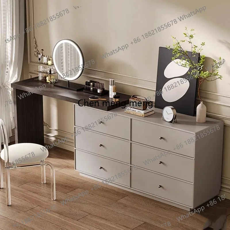 Computer Desk Vanity Table Cosmetics Living Room Modern Dressing Table Drawers Bedroom Mesa De