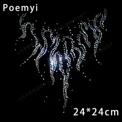 Tassel Claw Hot Melt Adhesive Rhinestone for Clothes Glitter Crystals Rhinestone Applique Hot Melt Adhesive Rhinestones To Stick