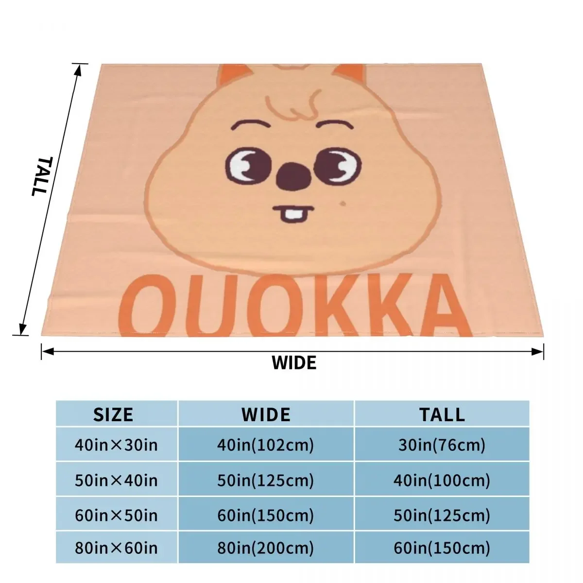 Han Quokka Throw Blanket valentine gift ideas For Sofa Thin view 2
