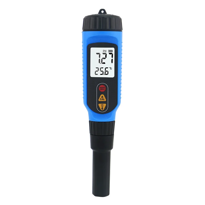 Smart Sensor PH818M Semi-solid PH Meter Meat Sauce Food PH Tester Temperature Tester