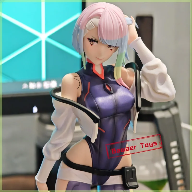 

Подлинная аниматель Gee Cyberpunk Edge Walker Lucy 1/7, сексуальная фигурка, украшение для рабочего стола, детский подарок