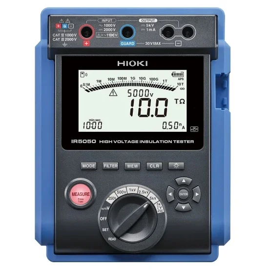 Electronic Insulation Resistance Meter IR5050 Max.5kV High-voltage Insulation Resistance Measurement