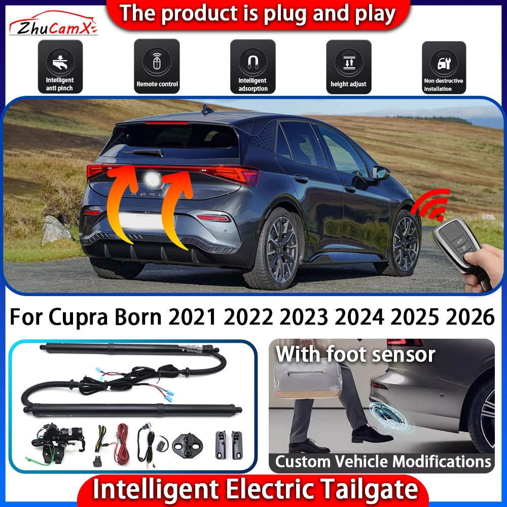 Smart Powered Tailgate System for Cupra Born 2021 2022 2023 2024 2025 2026 Automatic Intelligent Electric Trunk Lift Control Kit