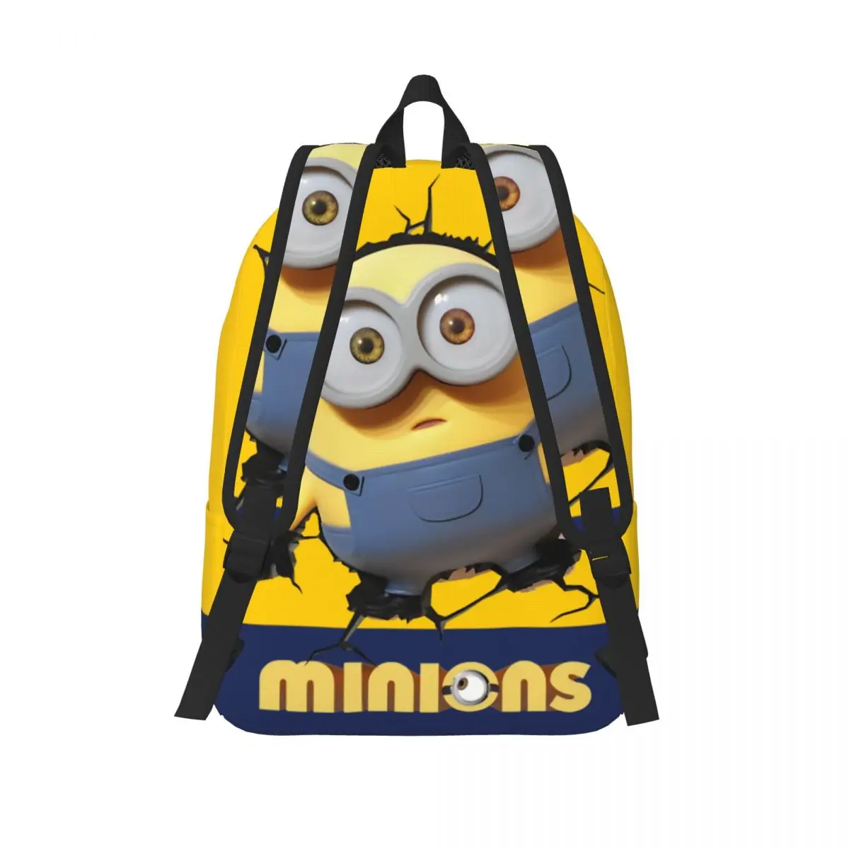 Minion ransel Despicable Me Minion untuk anak kualitas Super kampus kembali ke sekolah hadiah Retro tas Taman kanak-kanak dapat dicuci