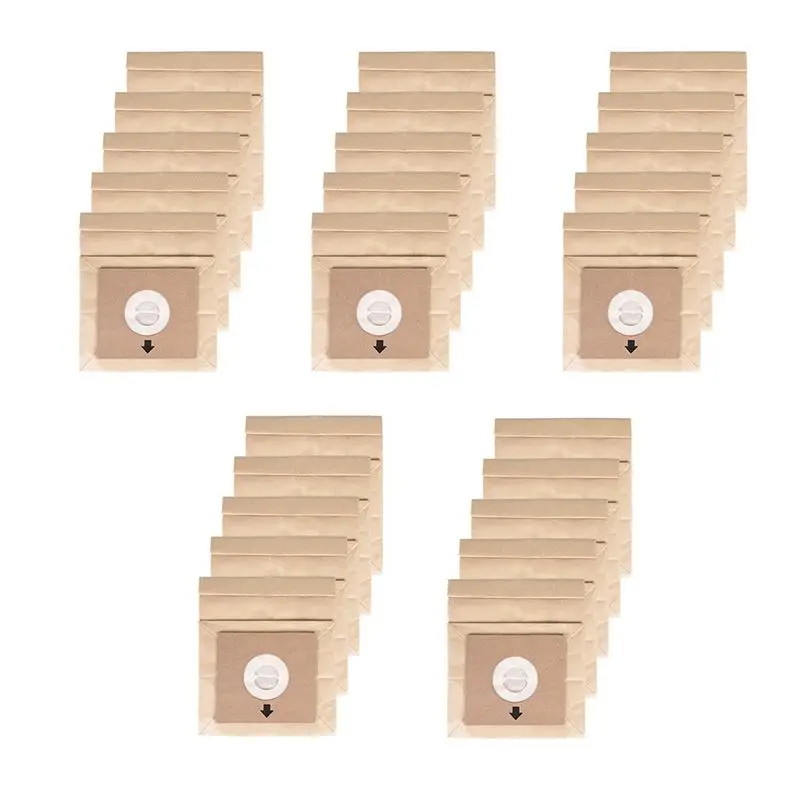 A23F-25Pcs For Electrolux//Sharp//Pensonic Vacuum Cleaner Replacement Paper Dust Bags 110Mmx100mm