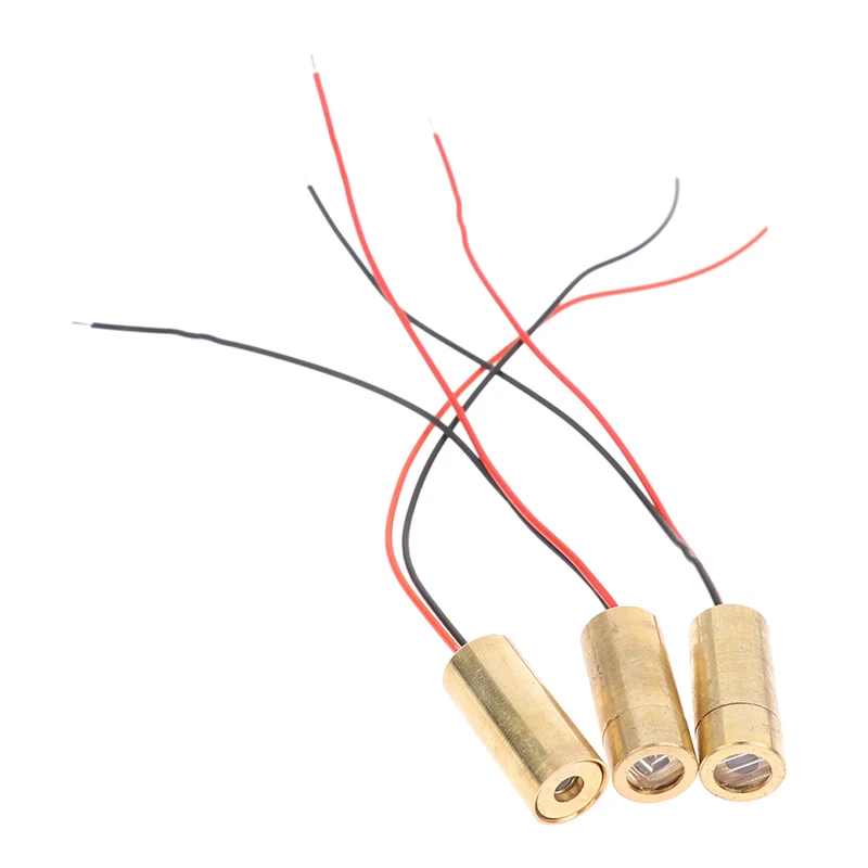 Koperen Laserkop 650nm 9Mm 3V 50Mw Laser Cross Diode Module Rode Laser