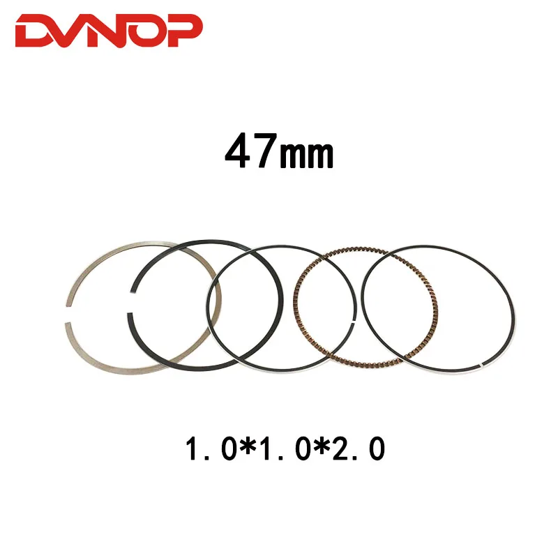 Motorcycle 47mm Piston 13mm Pin Ring Gasket Set For GY6-80 GY6 80 80cc 139QMA 139QMB Engine Spare Parts