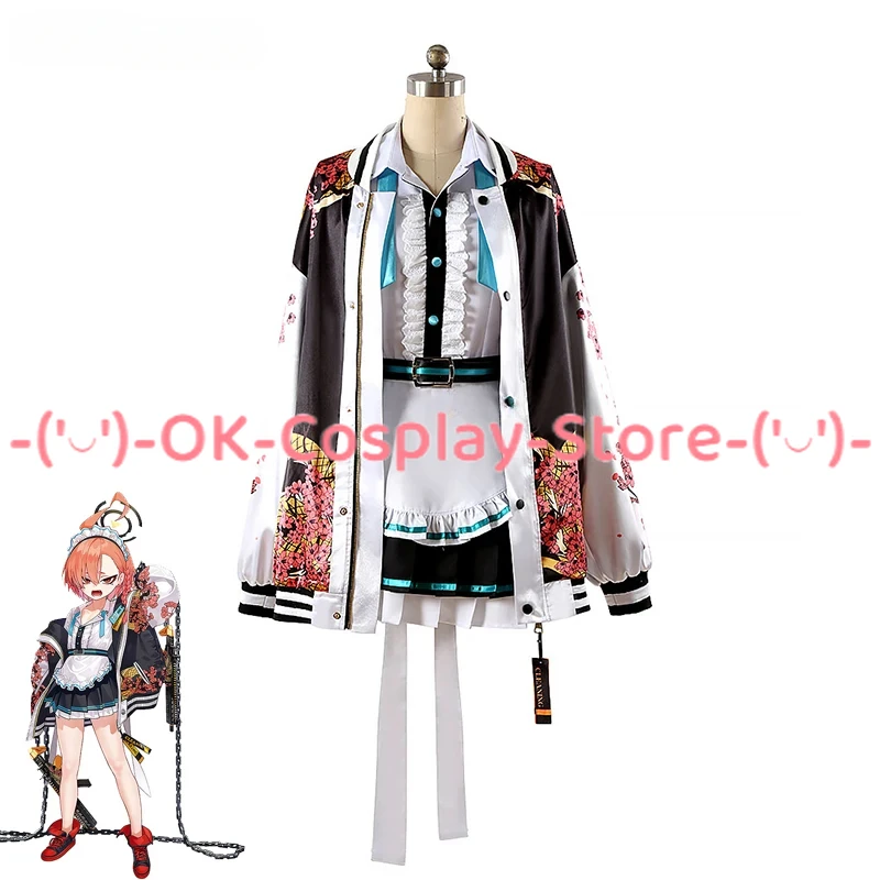 

MIKAMO NERU Cosplay Costume Game Blue Archive Cosplay Dress Party Suit Halloween Carnival Uniforms Custom Made