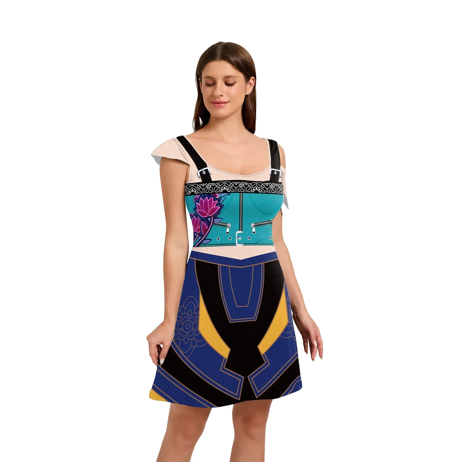 Anime KPop películas Demon Hunters disfraz de Halloween Cosplay Rumi Mira Zoey vestido carnaval fiesta de Navidad traje de mascarada mujeres